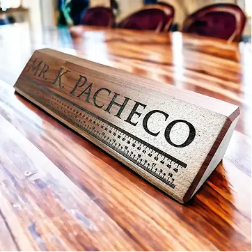 Desk Name Plates