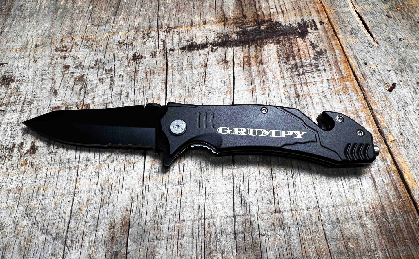 Folding Rescue Knife Memories Made Custom