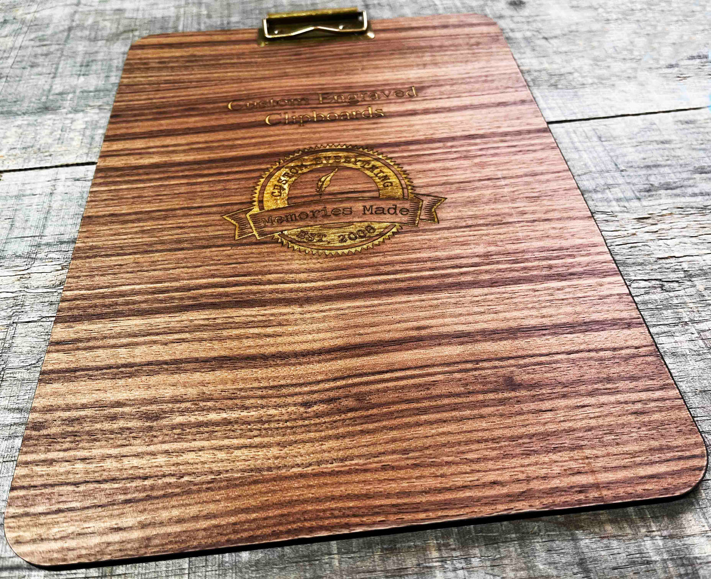 Wooden Clipboard Memories Made Custom