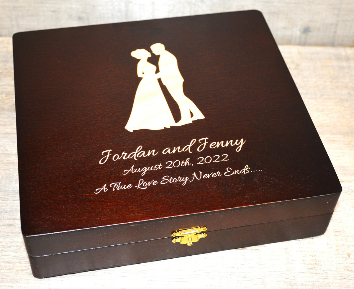 Premium Wooden Gift Box - Custom Design Memories Made Custom