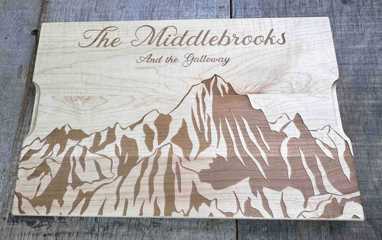 Custom Solid Maple Cutting Board Design 40 Memories Made Custom