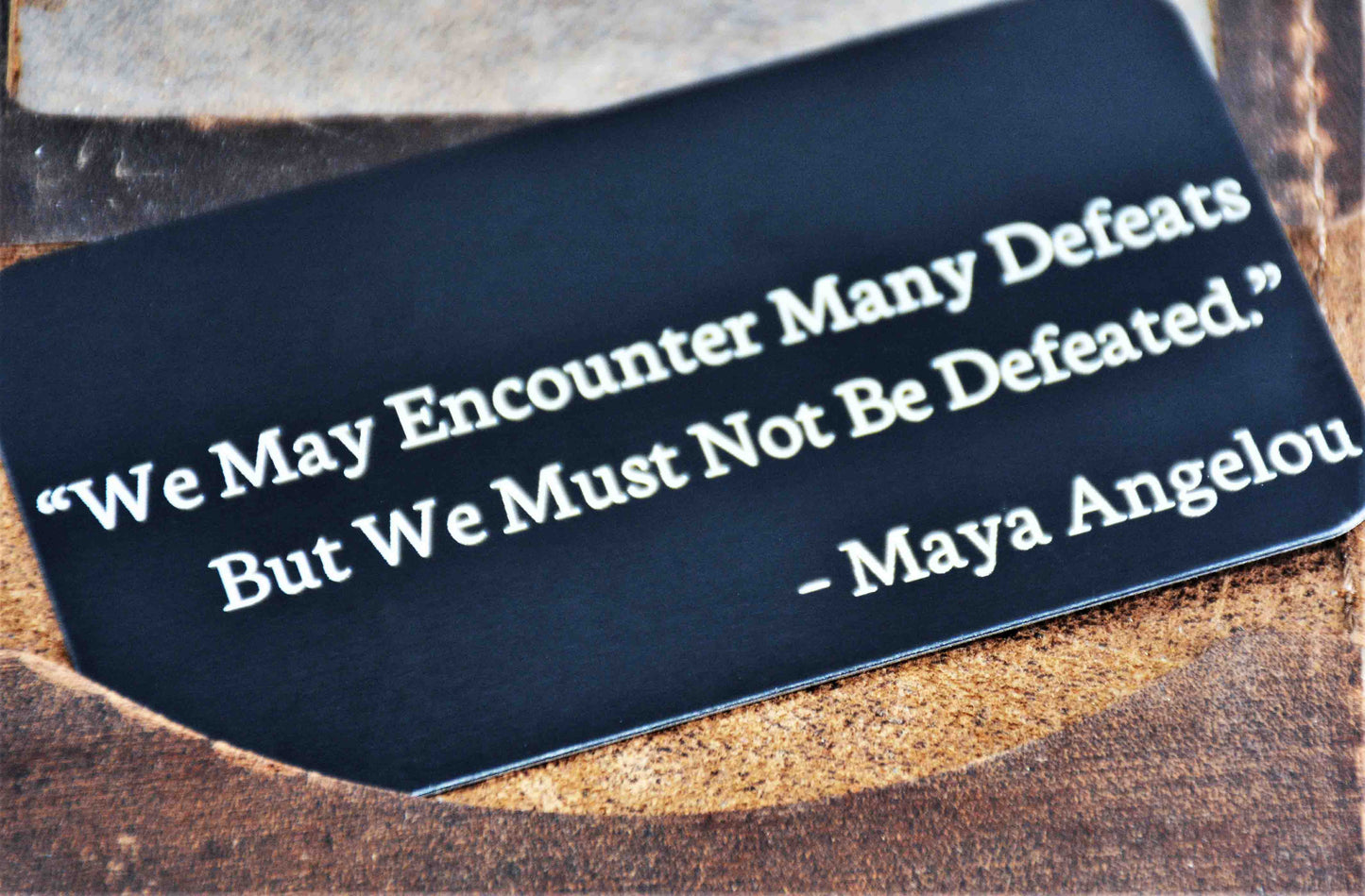 Aluminum Wallet Cards Memories Made Custom