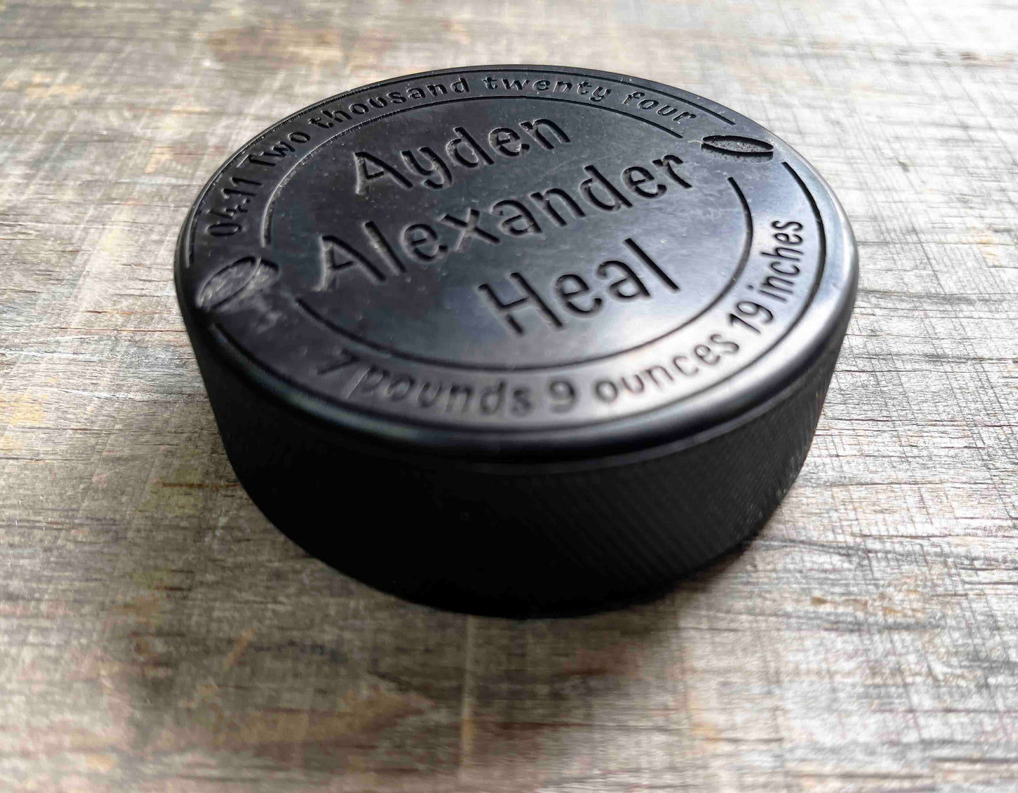 Custom Hockey Puck Memories Made Custom