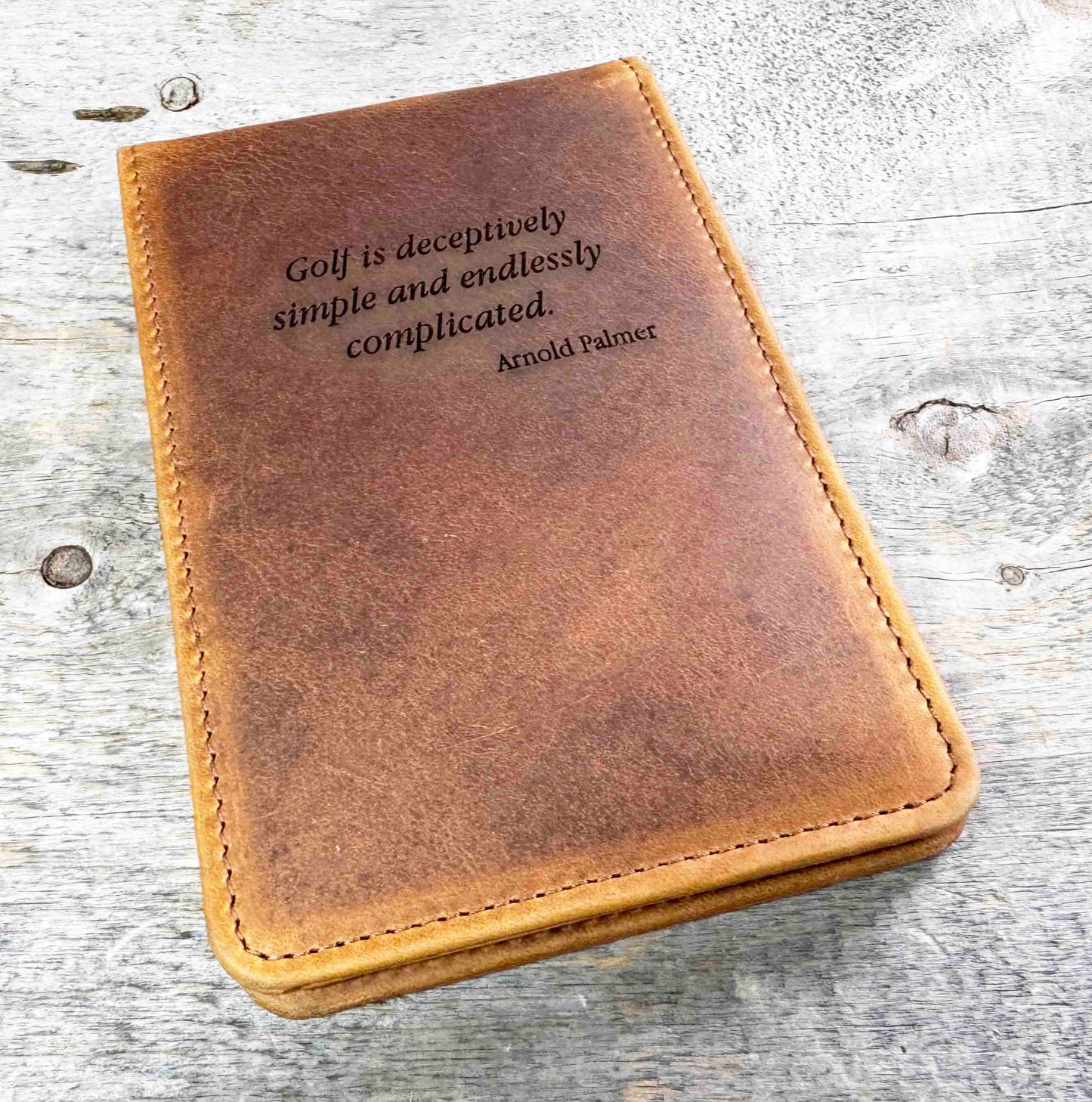 Golf Yardage Scorecard Memories Made Custom