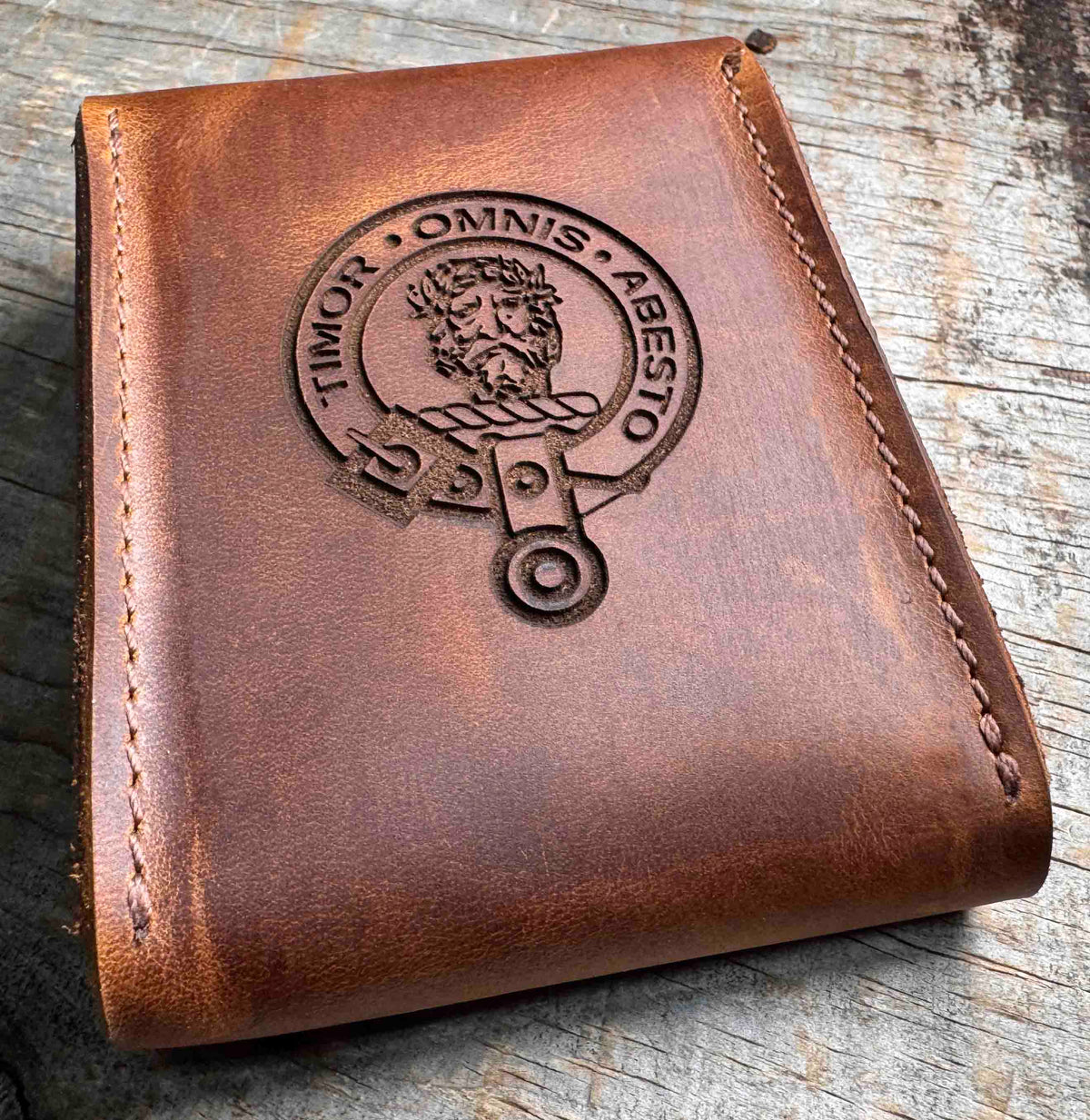 Custom Engraved Leather Playing Card Case