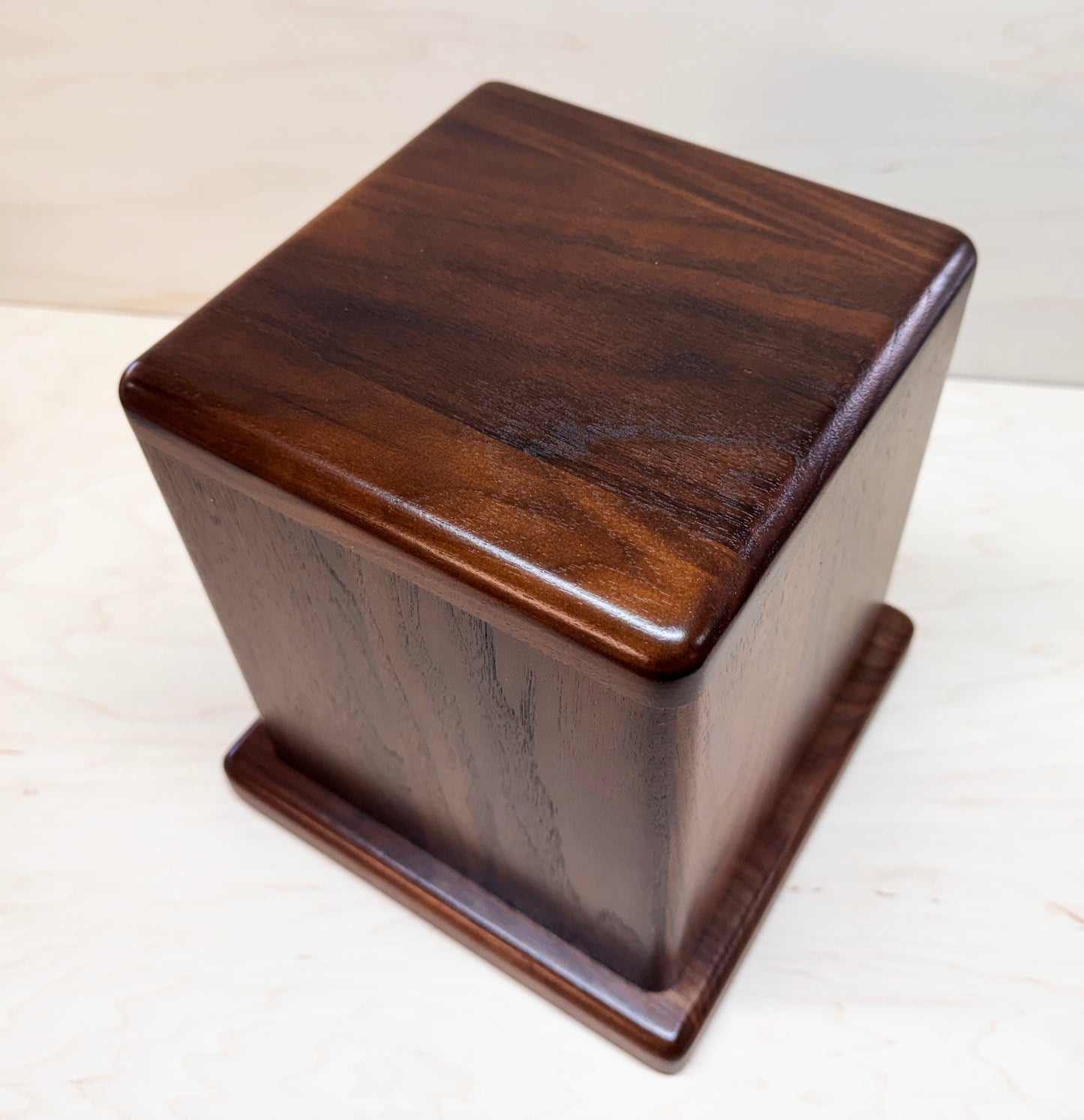 Northern Heritage Urn: Custom Laser Engraved Wooden Cremation Urn | Made in Canada