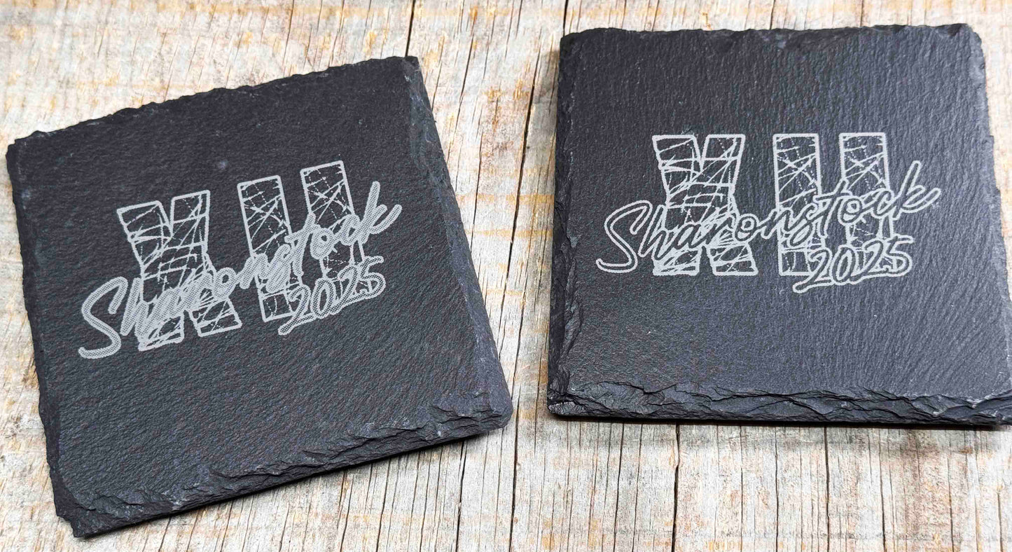 Slate Coaster Memories Made Custom