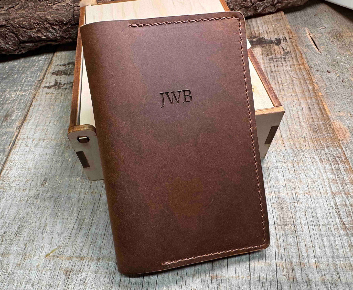 4x6 Leather Journal Memories Made Custom