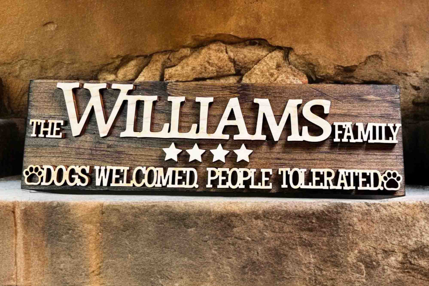 The Chunker 3D Shelf/Table Sign - 5 Stars - Would poop here again Memories Made Custom