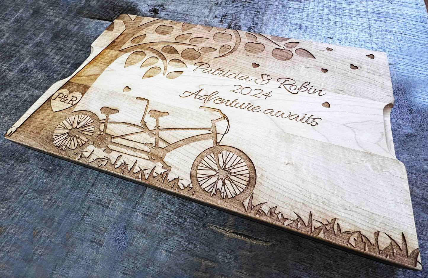 Custom Solid Maple Cutting Board Design 80 Memories Made Custom