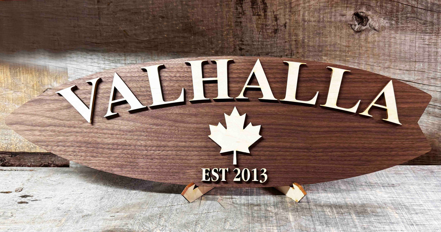 Surfboard Sign Memories Made Custom