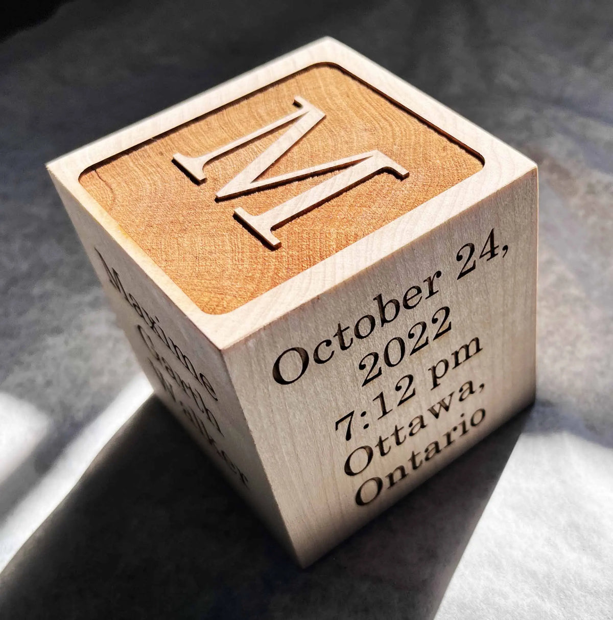 Baby Block - Solid Maple.