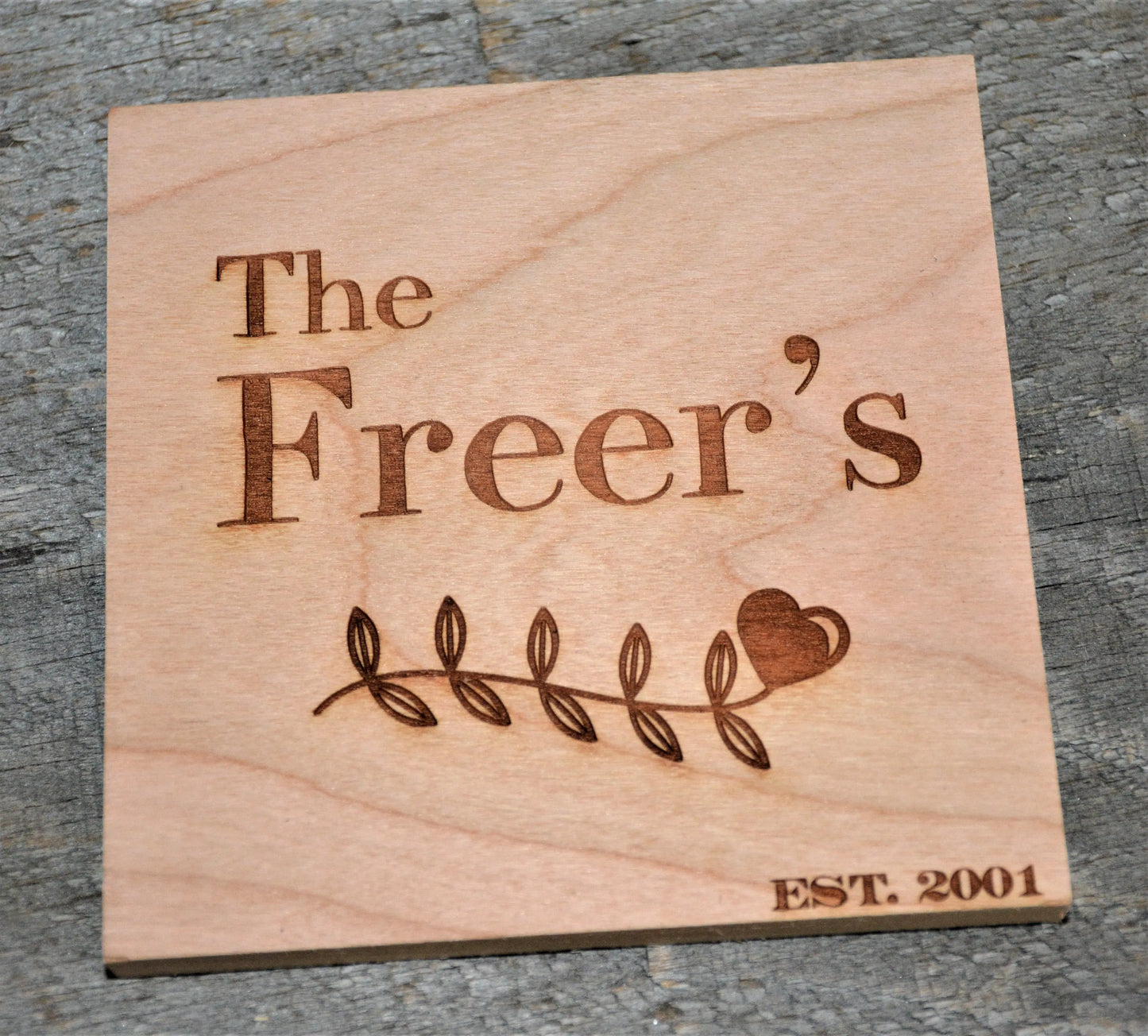 Wood Coaster Design 2.
