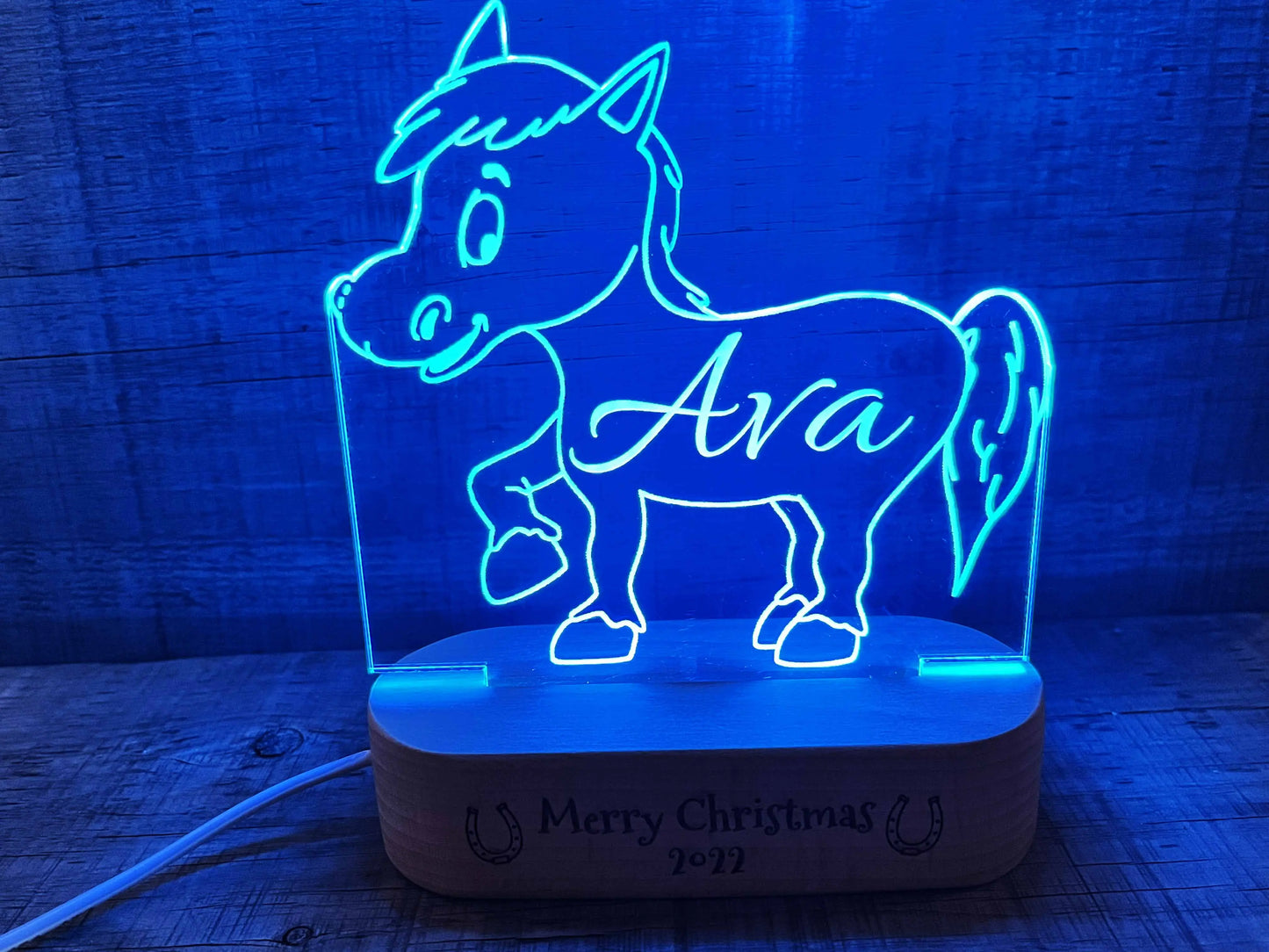 Pony Night Light - 7 Colours.