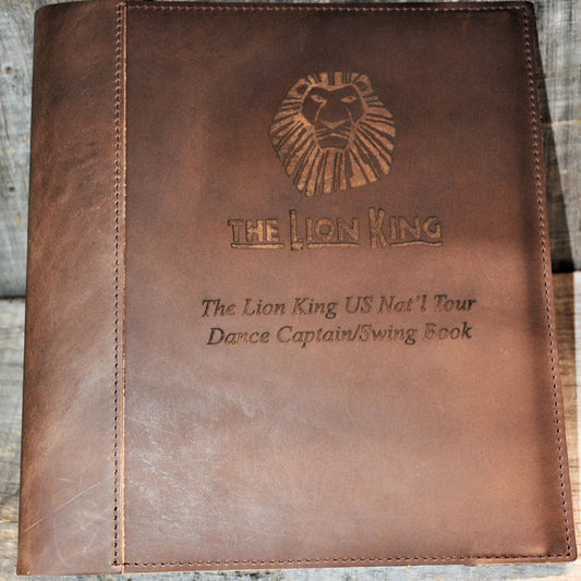 custom lion king binder