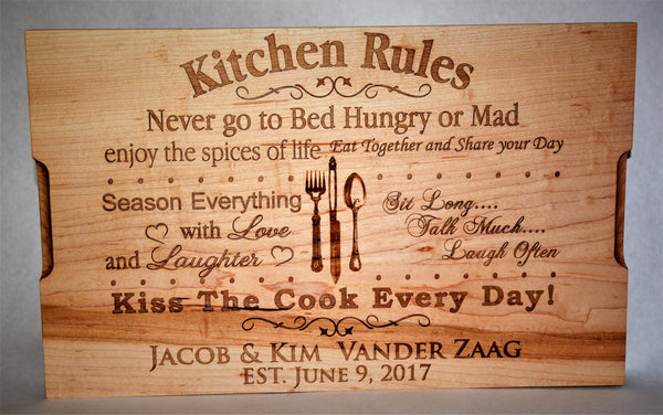 Housewarming Cutting Boards | Custom Laser Engraved Housewarming Gift Cutting Boards