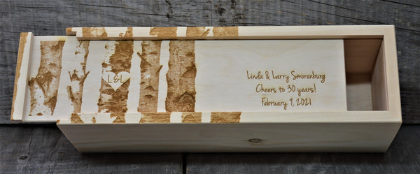 All Wine Boxes | Custom Laser Engraved Pine Wine Boxes