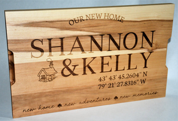 Corporate & Real Estate Cutting Boards | Custom Laser Engraved Business Gift Cutting Boards