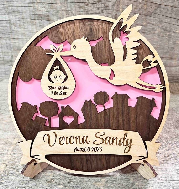 Baby Birth Announcements & Milestone Keepsakes