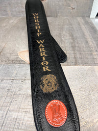 Carving Leather Guitar/Bass Straps Memories Made Custom