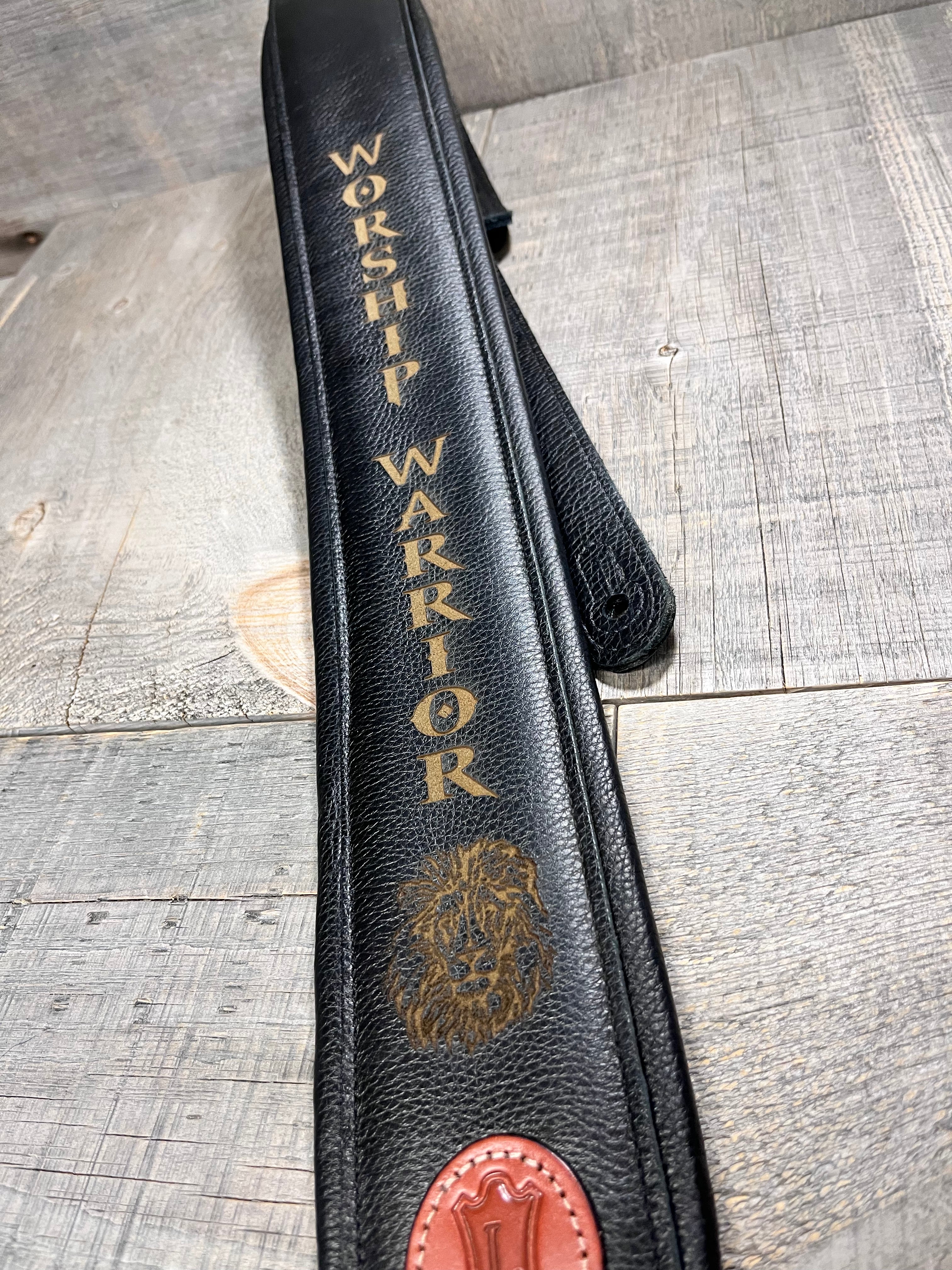 Carving Leather Guitar/Bass Straps