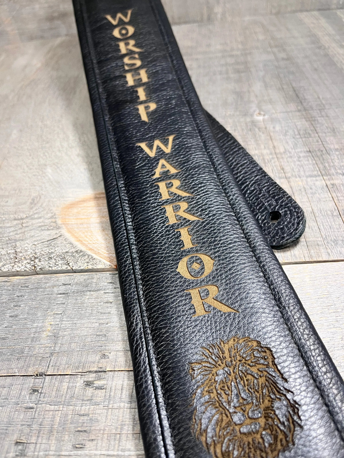 Carving Leather Guitar/Bass Straps Memories Made Custom