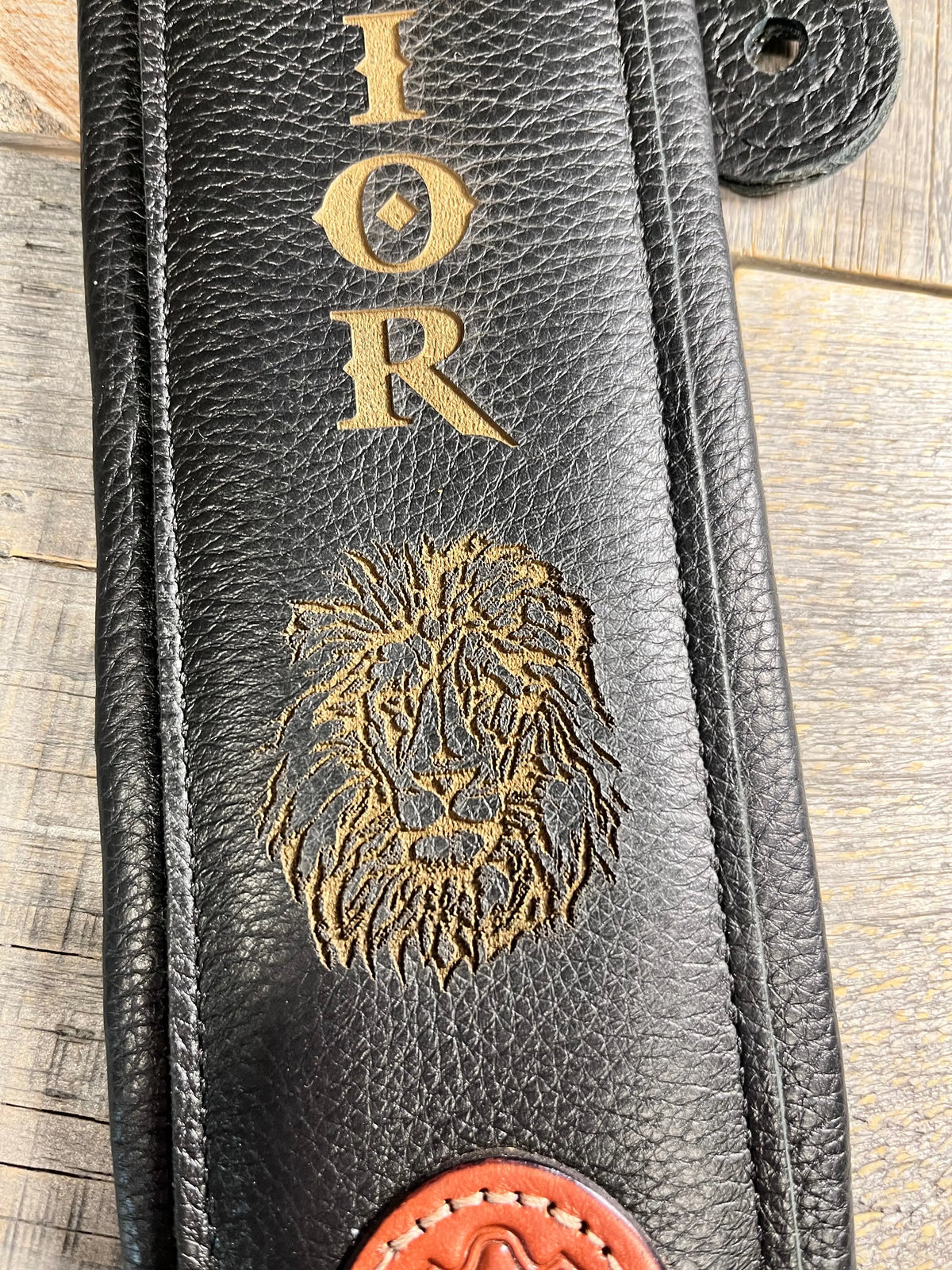 Carving Leather Guitar/Bass Straps Memories Made Custom