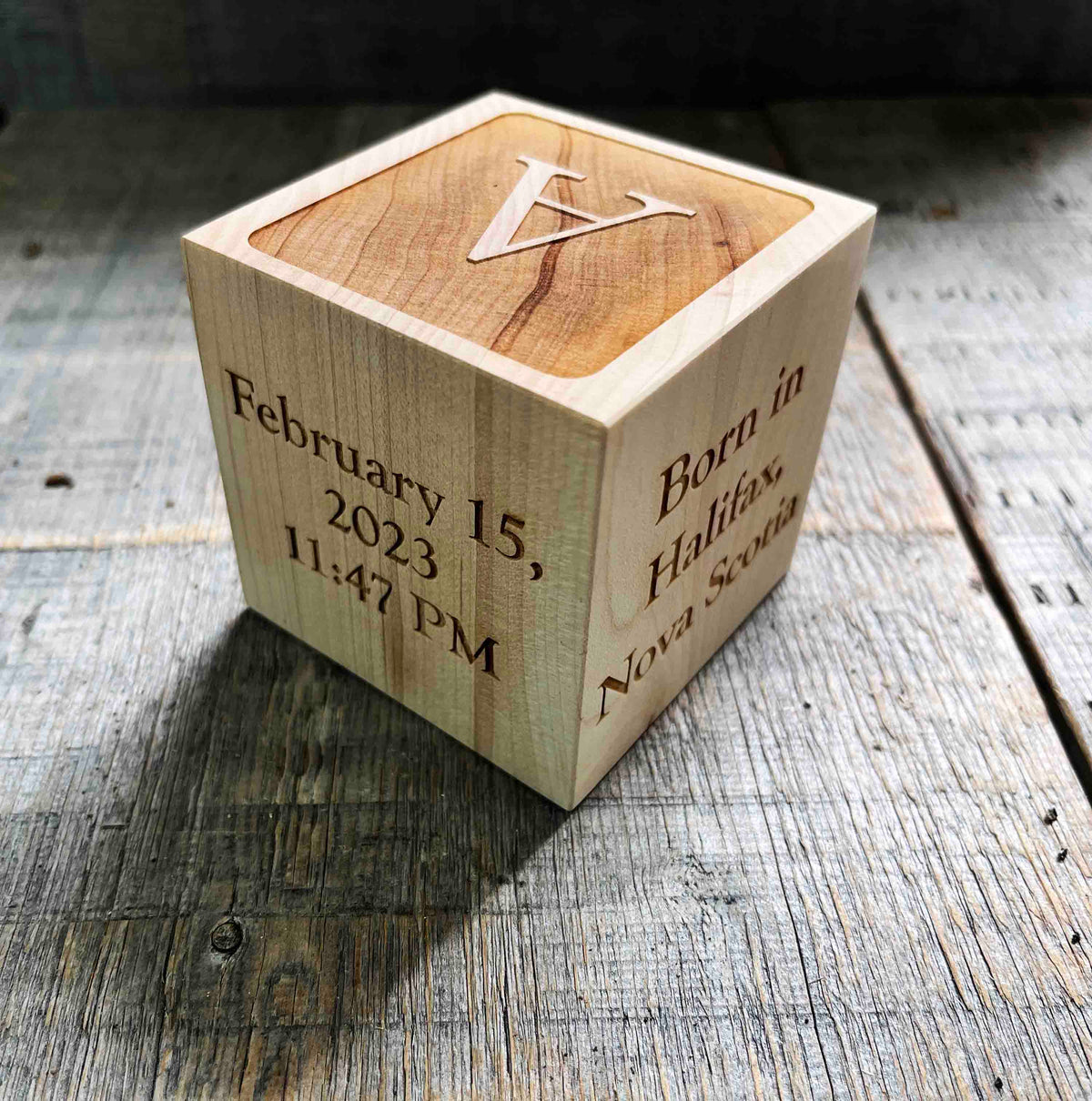 Baby Block -  Solid Maple.