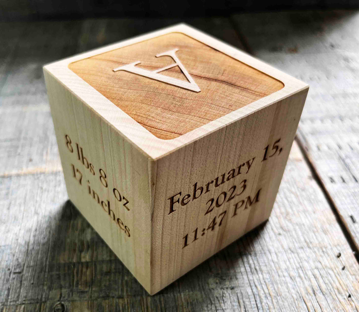 Baby Block -  Solid Maple.