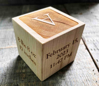 Baby Block -  Solid Maple.