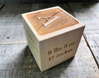 Baby Block -  Solid Maple.