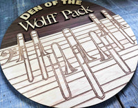 Custom Design/Shape/Size Wooden Dual Layer Sign Memories Made Custom