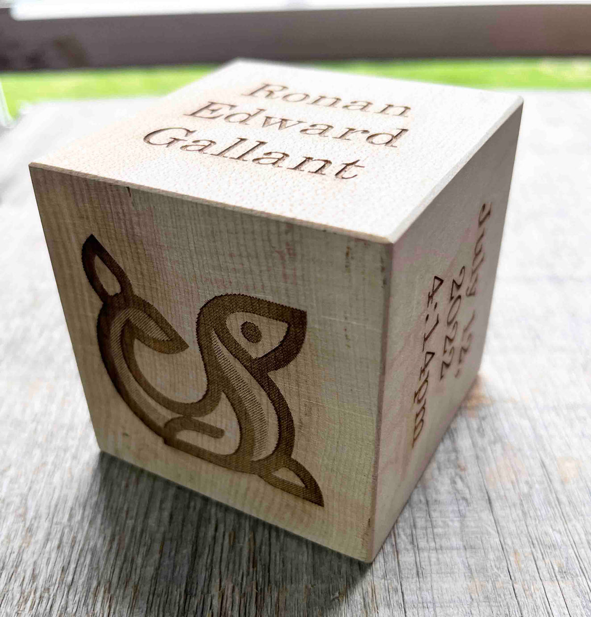 Baby Block -  Solid Maple.