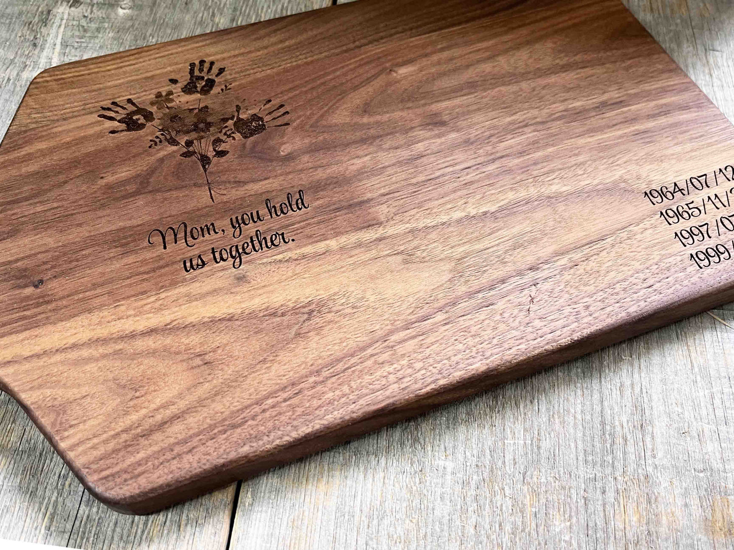 Solid Wood Cheese Board - Your Custom Design.