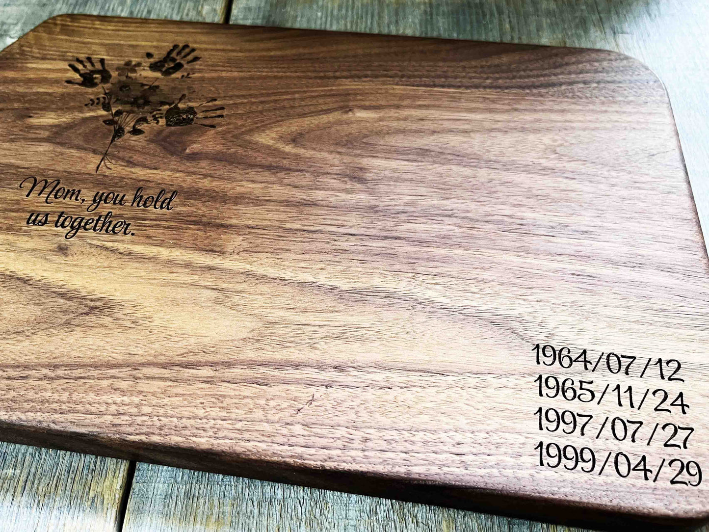 Solid Wood Cheese Board - Your Custom Design.