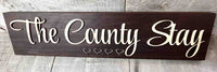 Raised Letter Wooden Family Sign.