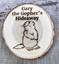 Tree Slice Plaque.