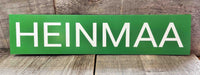Custom Plastic Sign.