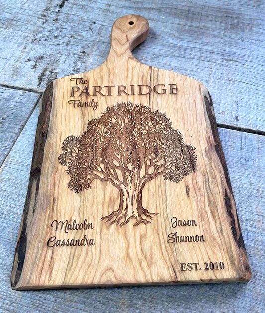 Live Edge Cutting Board Design 9.