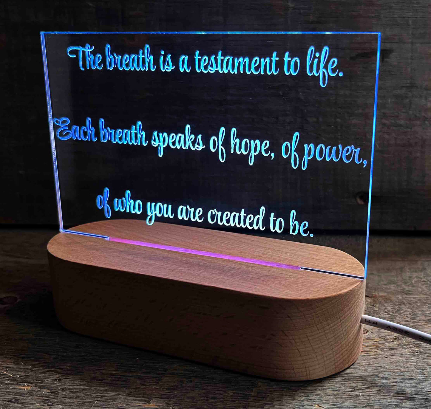 Your Custom LED Light Sign.