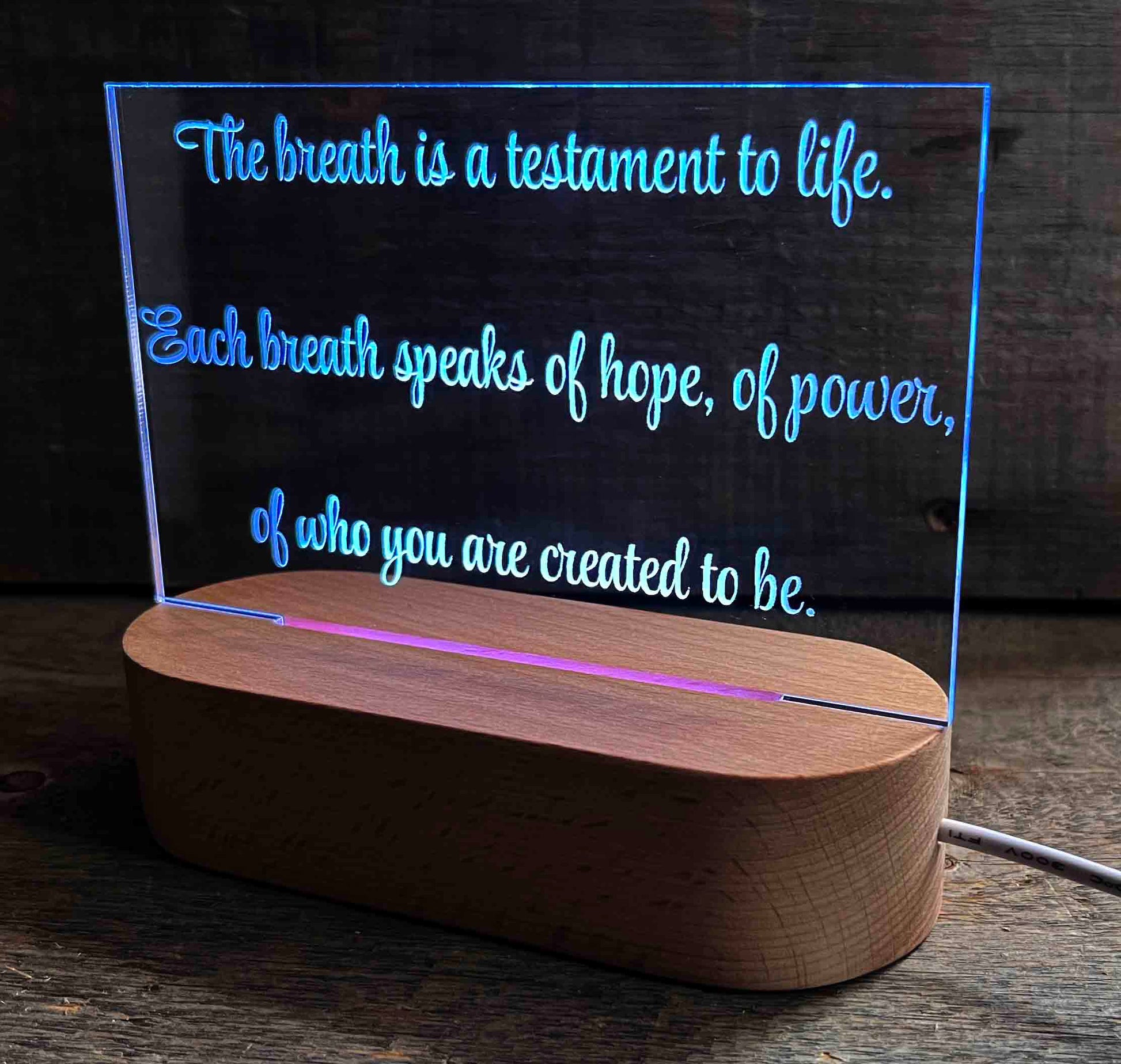 Your Custom LED Light Sign.