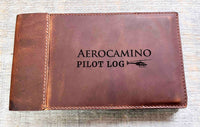Master Pilots Log Premium Leather Engraved Memories Made Custom