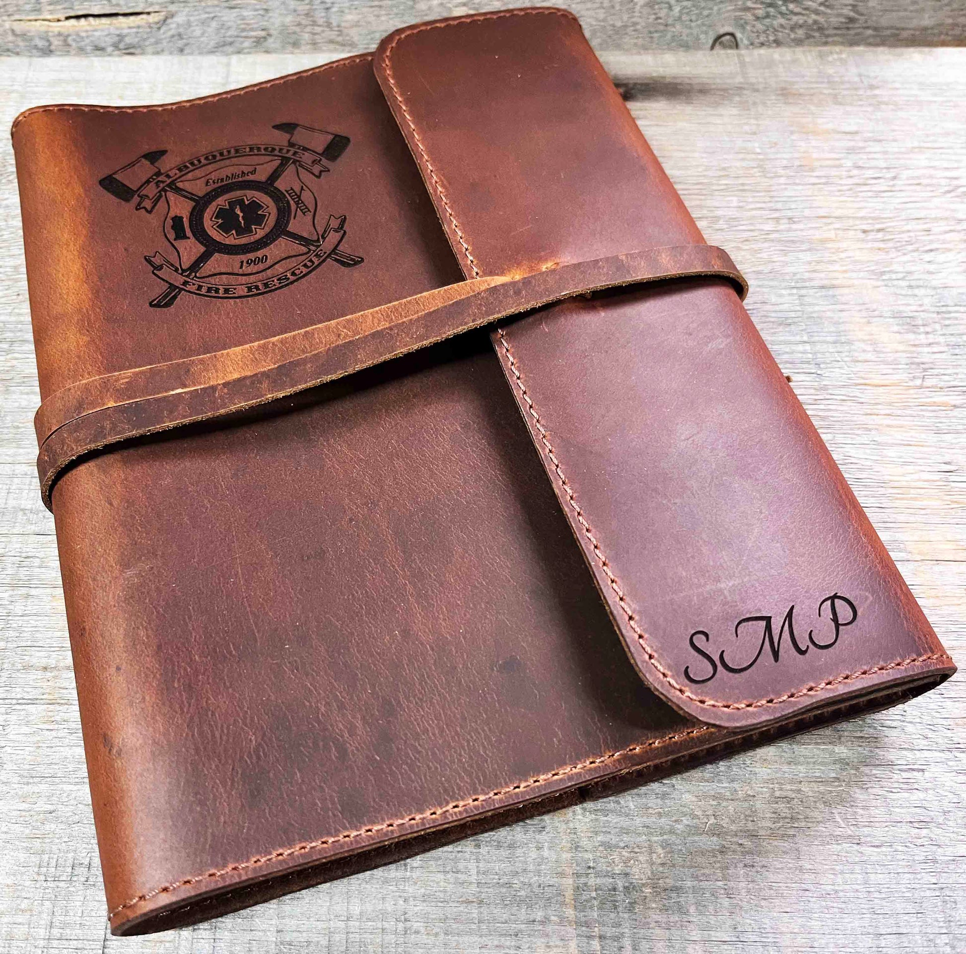 Refillable Journal / Premium Leather / Custom Engraved Memories Made Custom