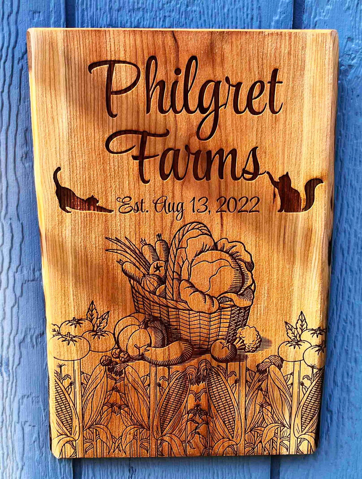 Cherry Wood Custom Signs Memories Made Custom