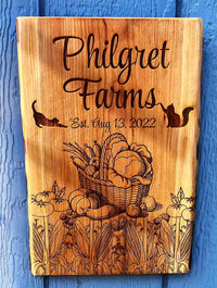 Cherry Wood Custom Signs Memories Made Custom