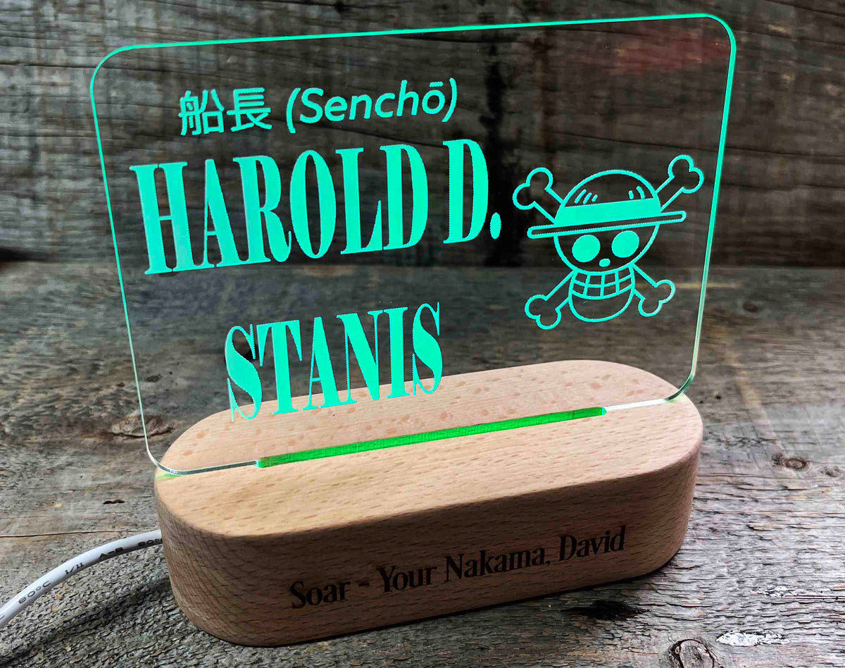 Custom Logo, Text and/or Graphic LED Light Sign - 7 Colours - Memories Made Custom