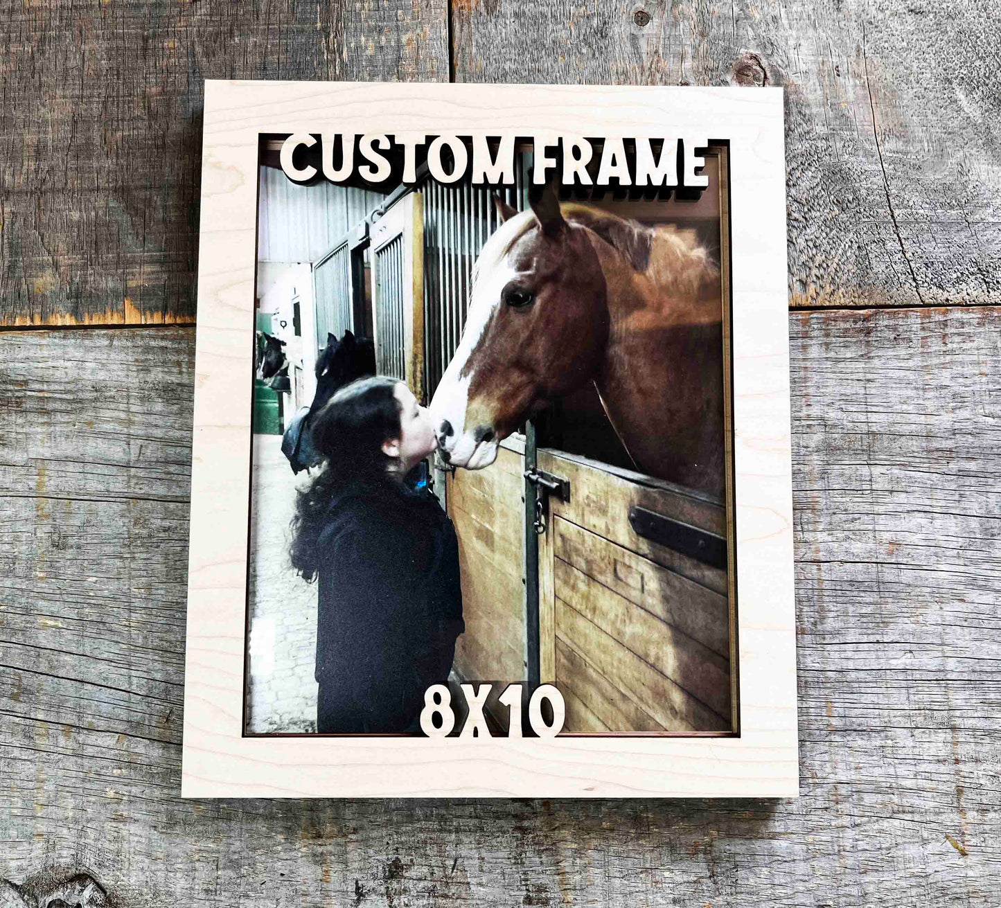 Custom Laser Cut Picture Frames