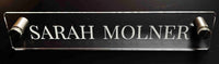 Acrylic Name Plate with Standoffs Memories Made Custom