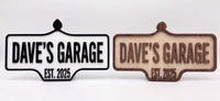 Custom Vintage Street Sign | Laser Cut Personalized Road Sign