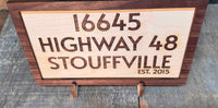 Wooden Inlay Signs Memories Made Custom